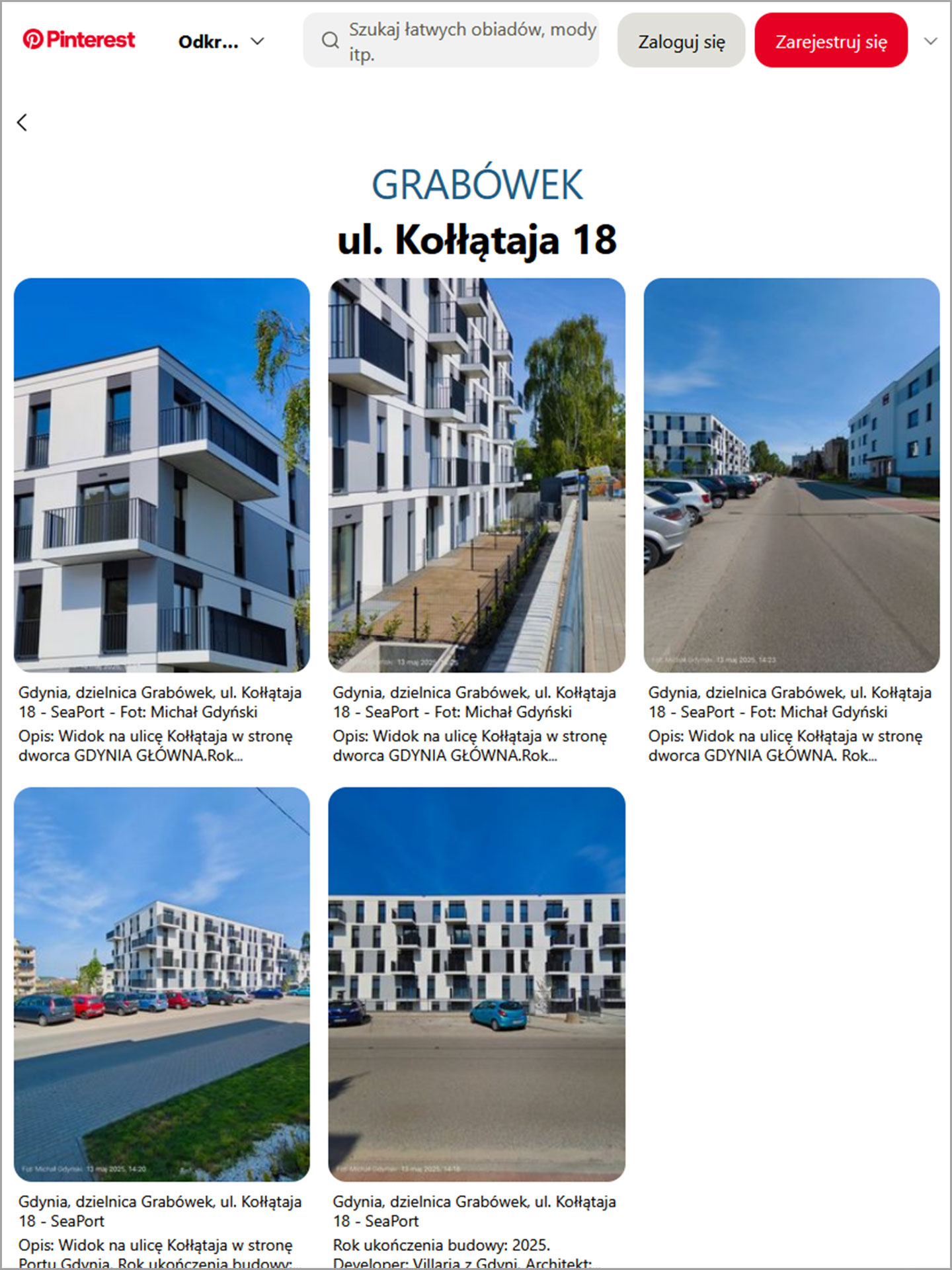 Gdynia, Grabówek, Kołłątaja 18, SeaPort, mieszkania, Villaria, BeFront.