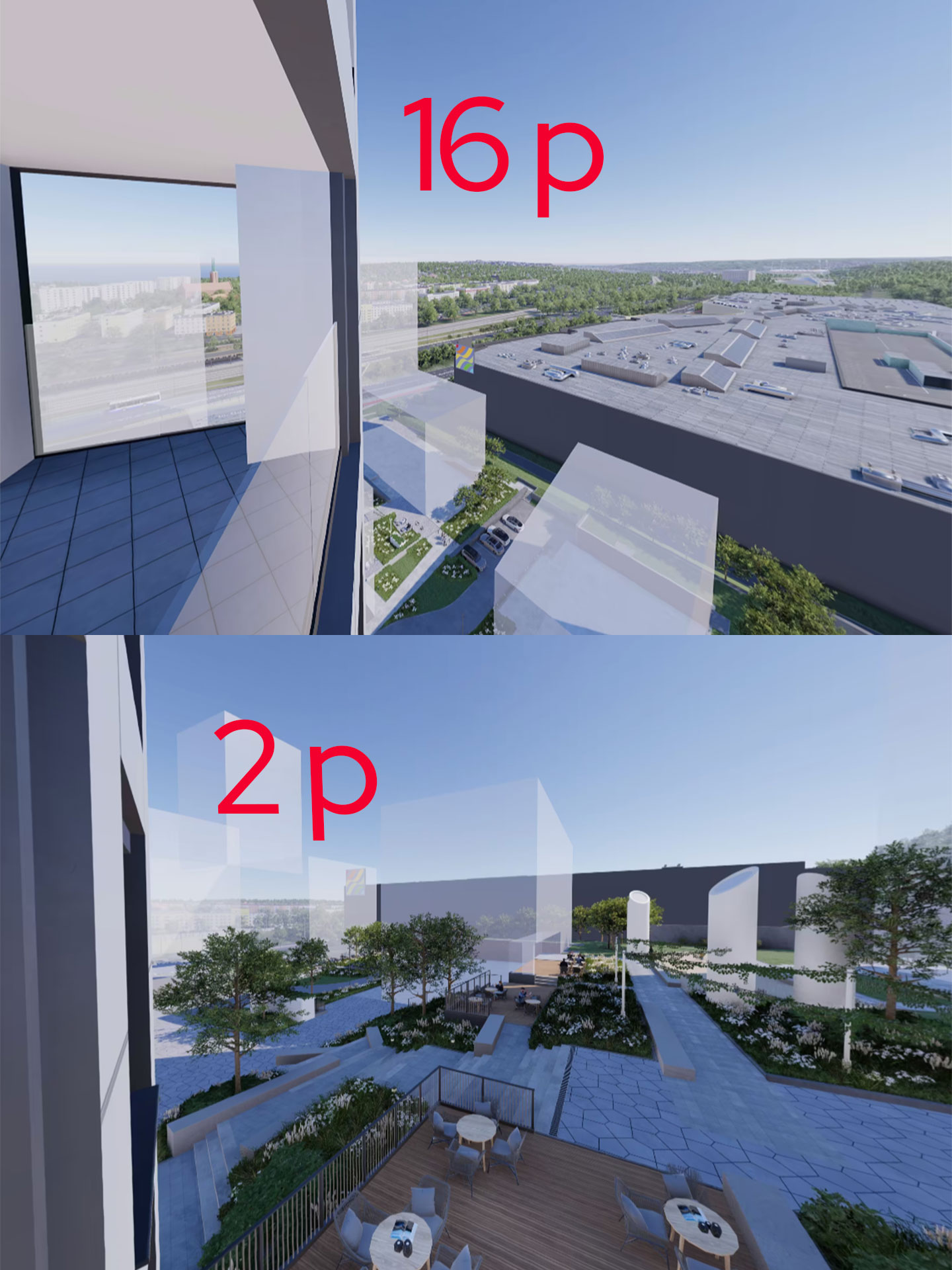 SkyCity Gdynia centy mieszkań.