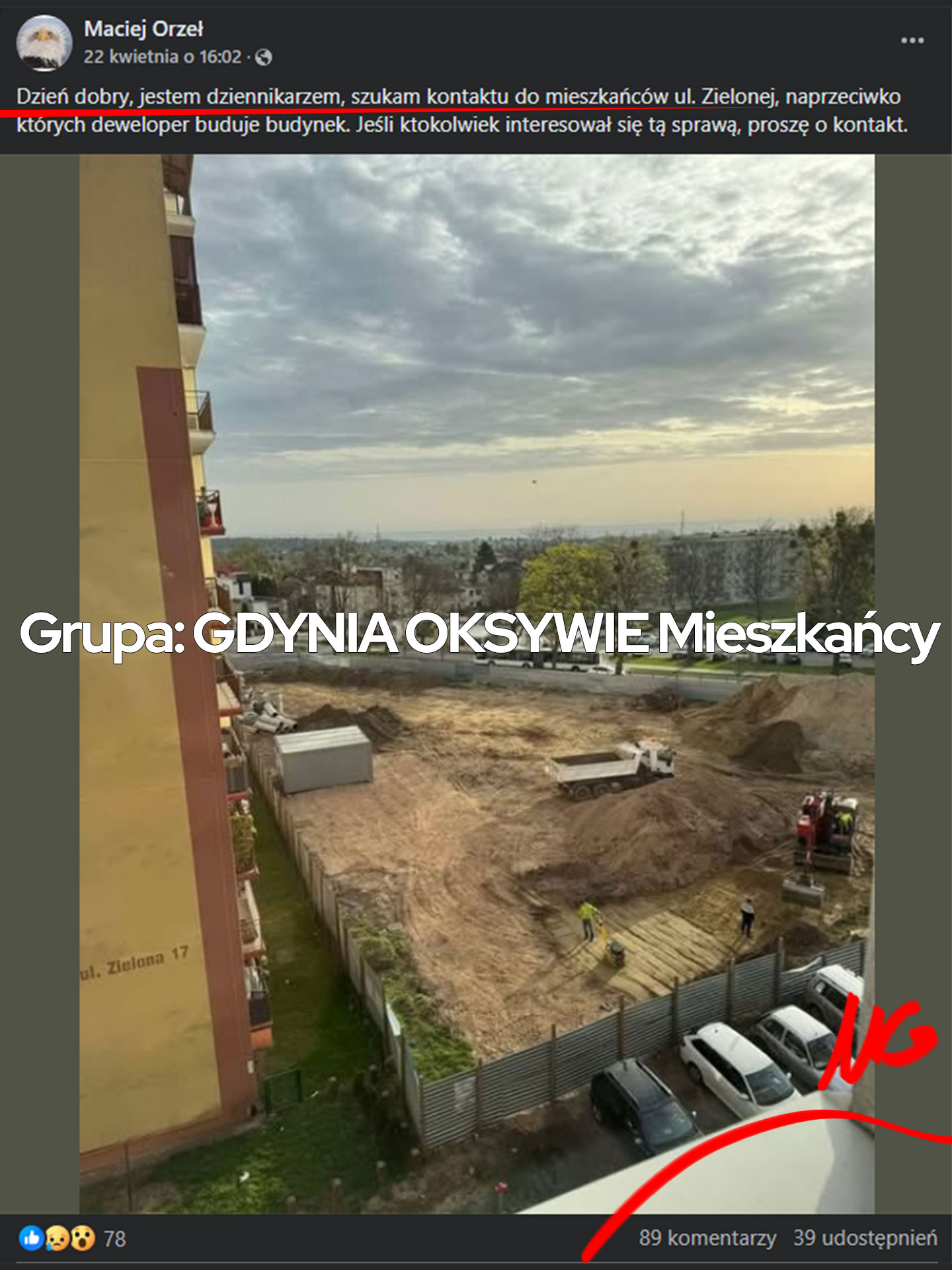 Apartamenty Fregata. Gdynia Oksywie Zielona. Rynek pierwotny. Kontrowersje.