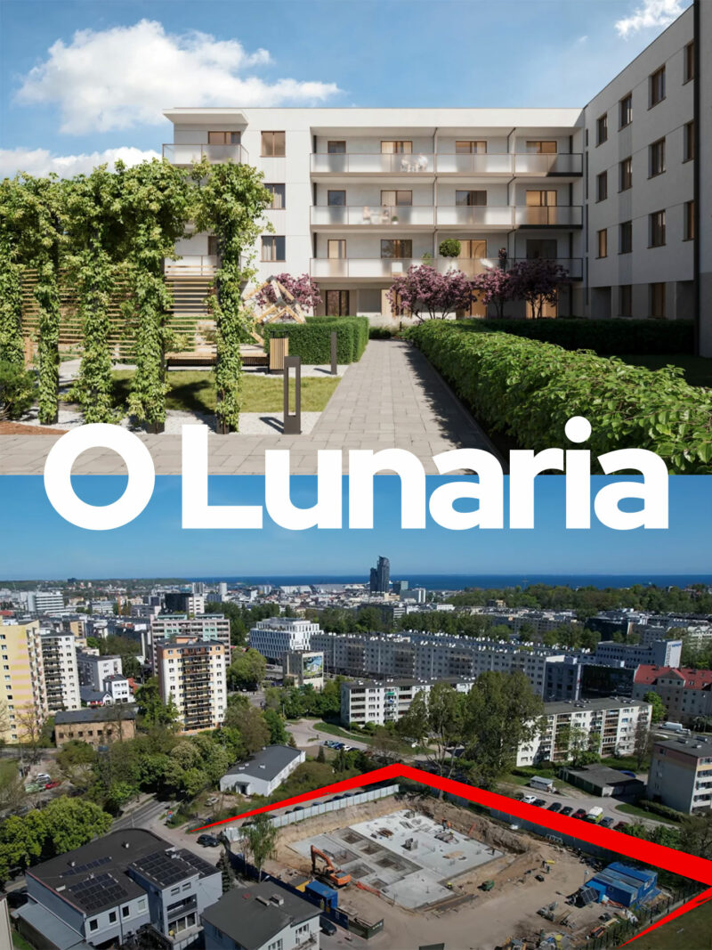 Lunaria. Gdynia. Działki Leśne, nowe mieszkania, rynek pierwotny. Budros.