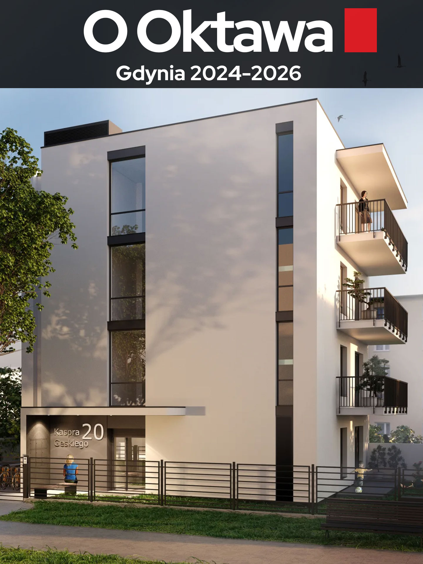 Oktawa, Gdynia Leszczynki, Kaspra Geskiego 20, nowe mieszkania, rynek pierwotny.
