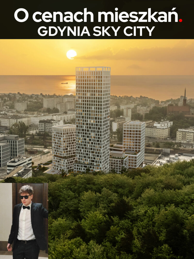 SKYCITY GDYNIA, ceny mieszkań. Rynek pierwotny w Gdyni. Nowe mieszkania.