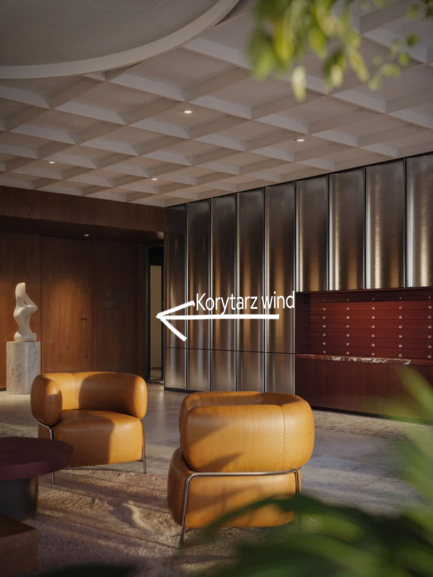 SkyCity, Gdynia, nowe mieszkania, rynek pierwotny, części wspólne, lobby.