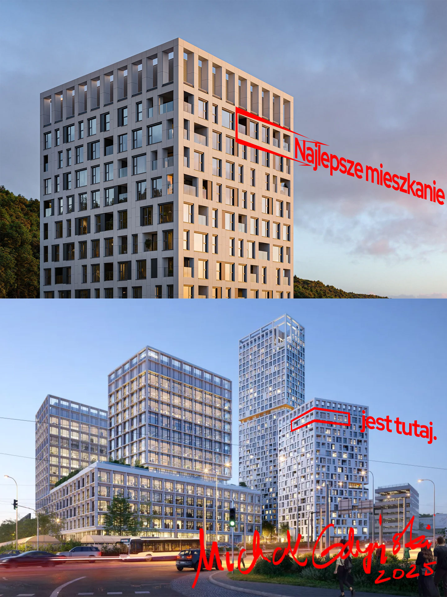 SkyCity, Gdynia, nowe mieszkania, rynek pierwotny, penthouse.