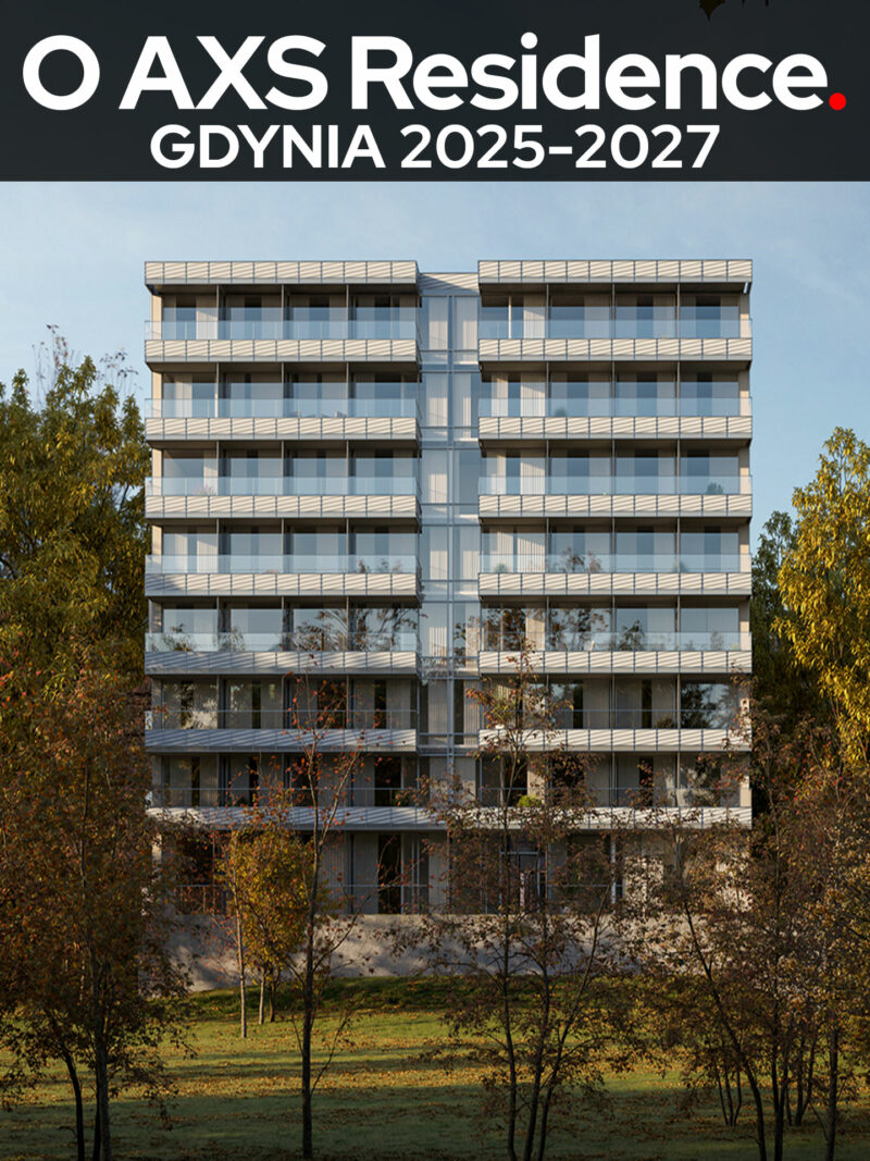 AXS Residence, Gdynia, Działki Leśne, mieszkania.