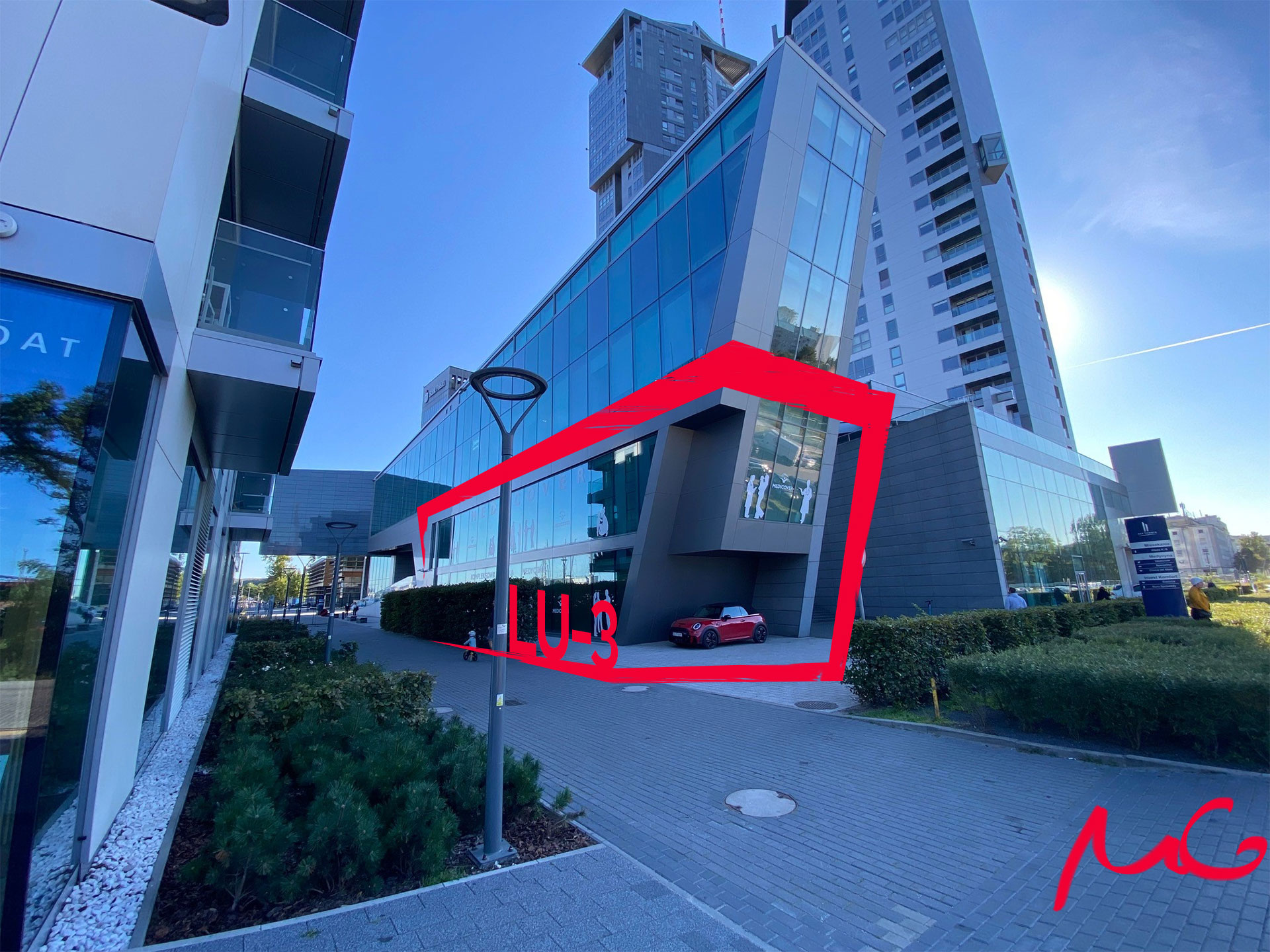 Gdynia, Sea Towers, Śródmieście, Hryniewieckiego, Lokal użytkowy.