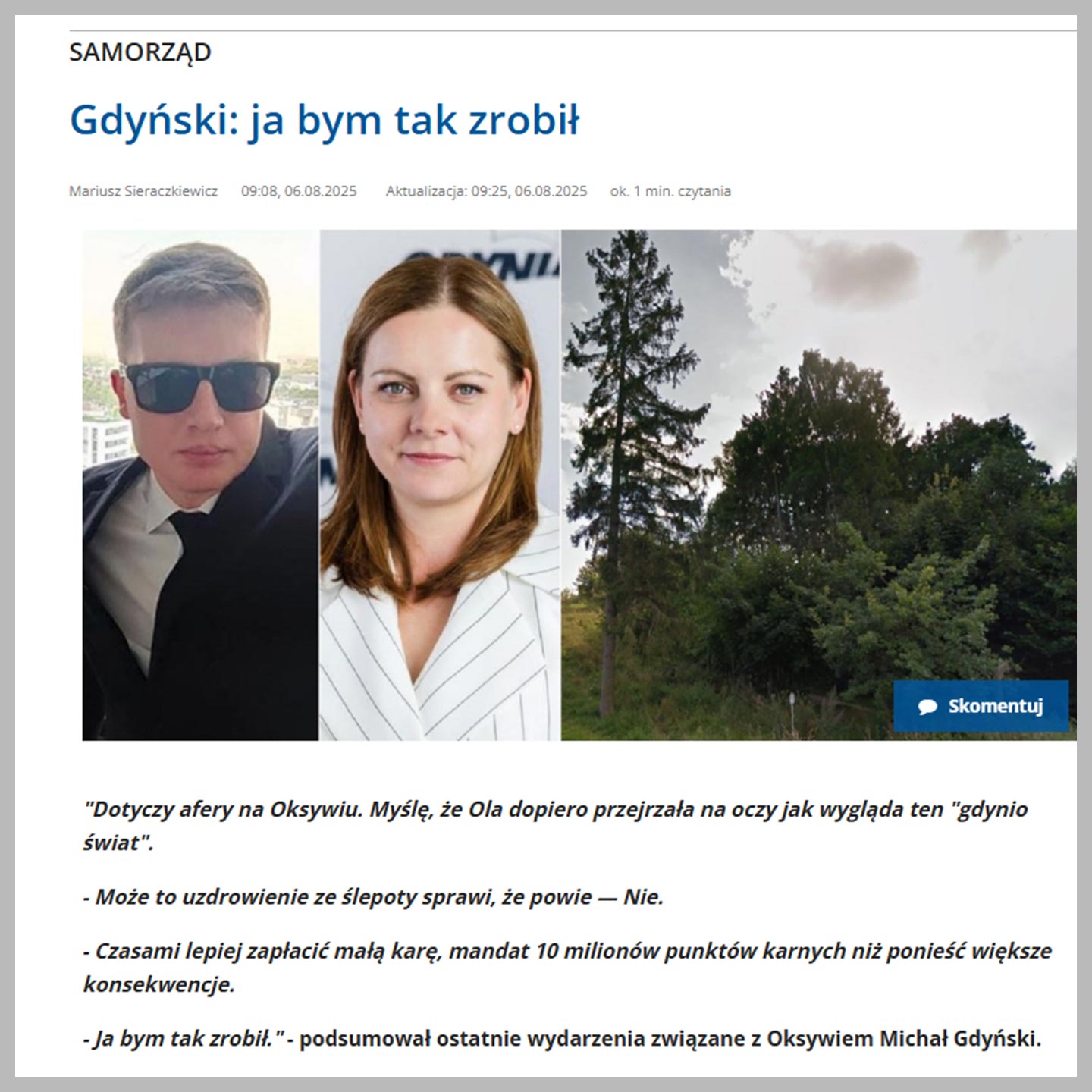 Michał Gdyński, Aleksandra Kosiorek, Gdynia. Oksywie.