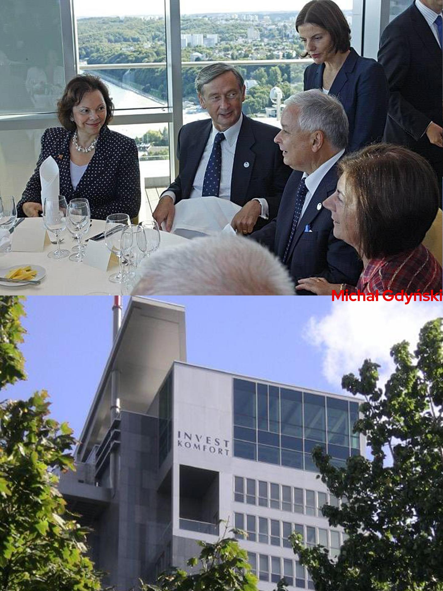 Sea Towers, Gdynia, taras widokowy, Lech Kaczyński, Invest Komfort.