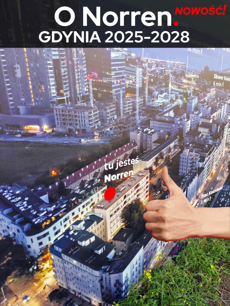 Norren Gdynia, nowe mieszkania centrum Gdyni.