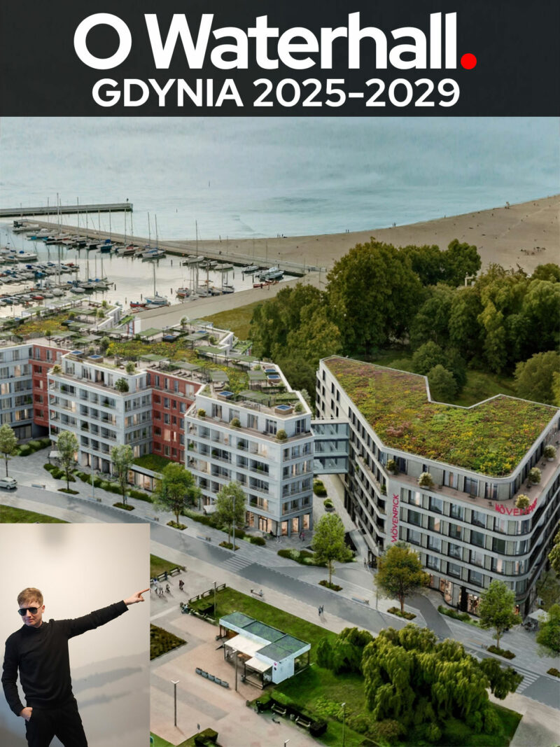 Waterhall Gdynia, centrum, nowe mieszkania w Gdyni.