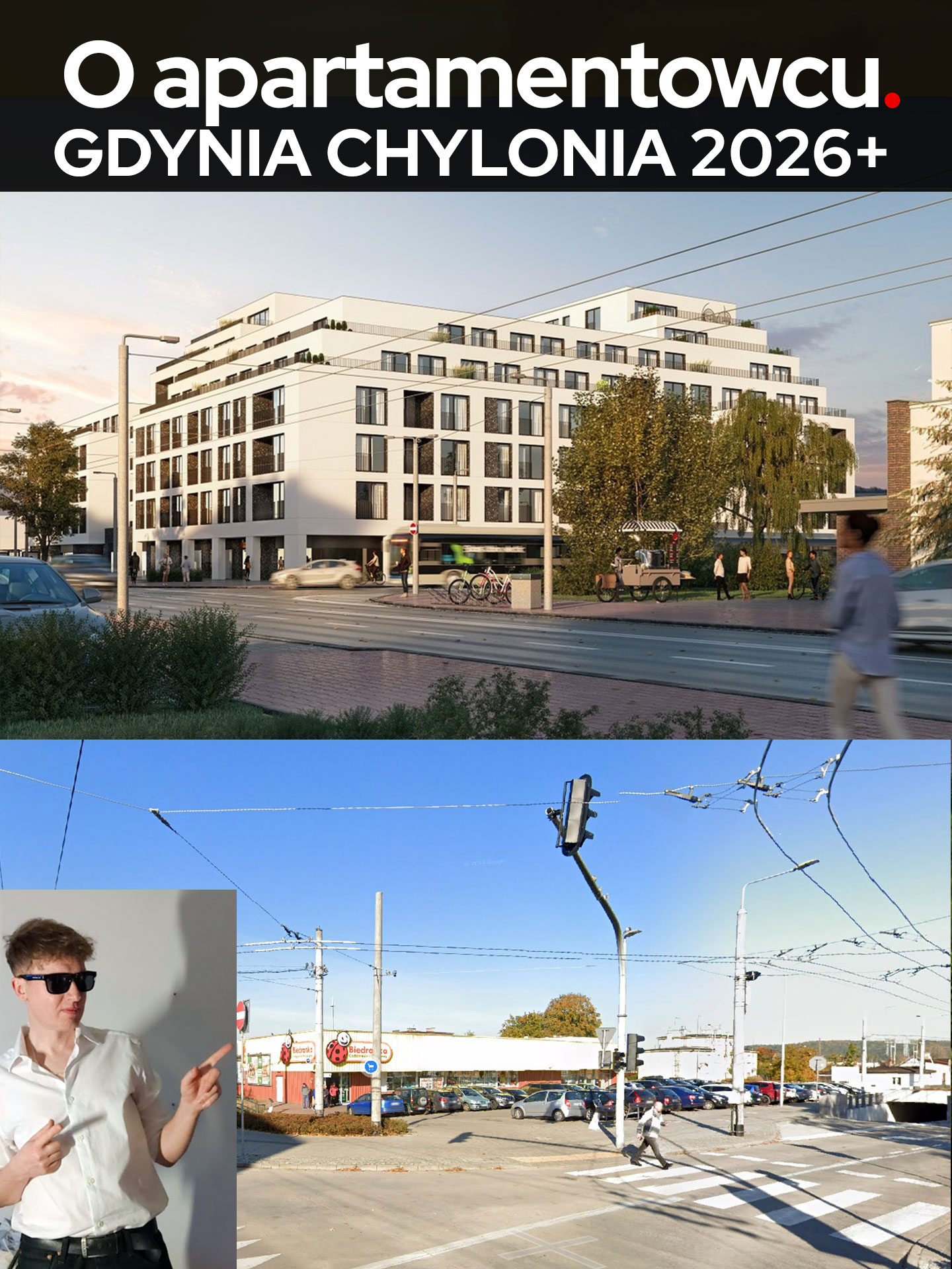 Gdynia, Chylonia, centrum. mieszkania, lokale użytkowe.