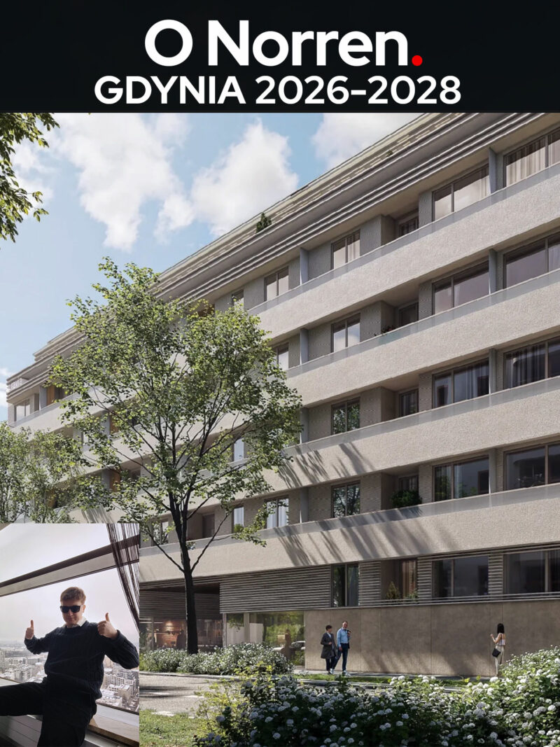 Norren, Gdynia, nowe mieszkania, centrum Gdynia, Spravia.