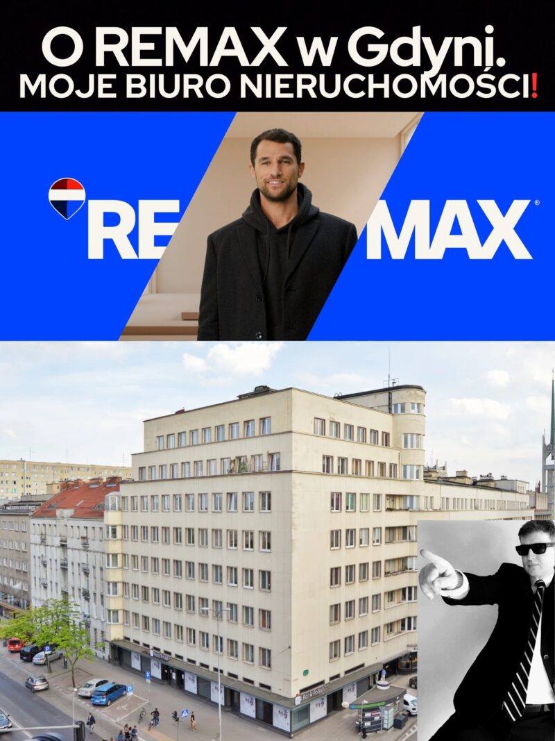 Gdynia biuro nieruchomości, agencja nieruchomości w Gdyni, REMAX Nad Morzem, Michał Gdyński.