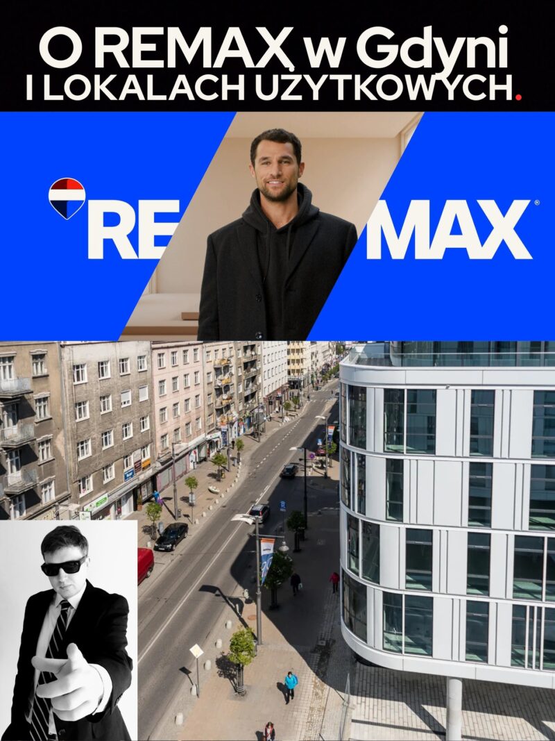 Gdynia lokale użytkowe do wynajęcia, lokale użytkowe na wynajem, lokale użytkowe na sprzedaż, REMAX Nad Morzem.