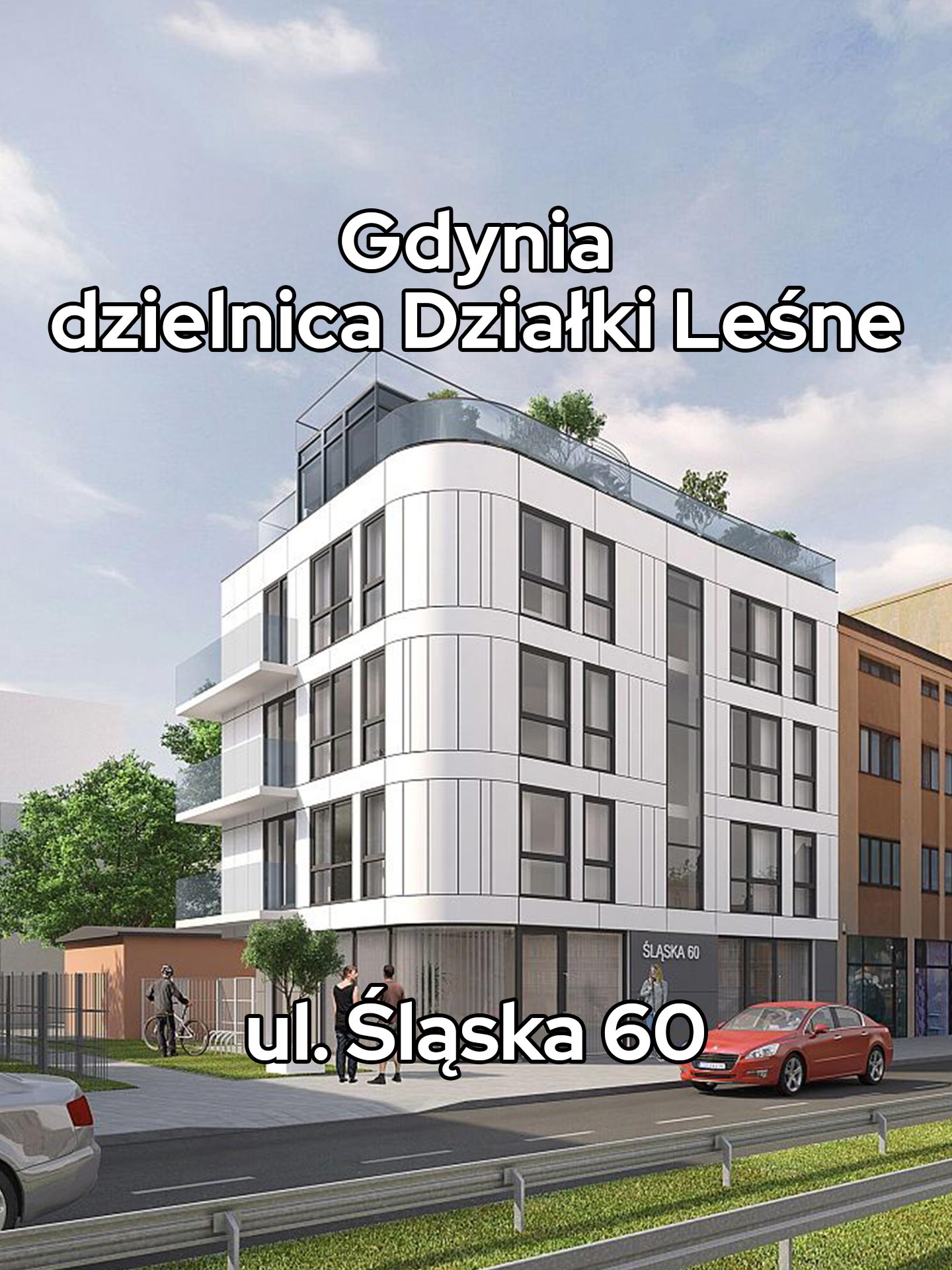 Gdynia nieruchomości, Działki Leśne, Śląska 60, mieszkania, lokale użytkowe.