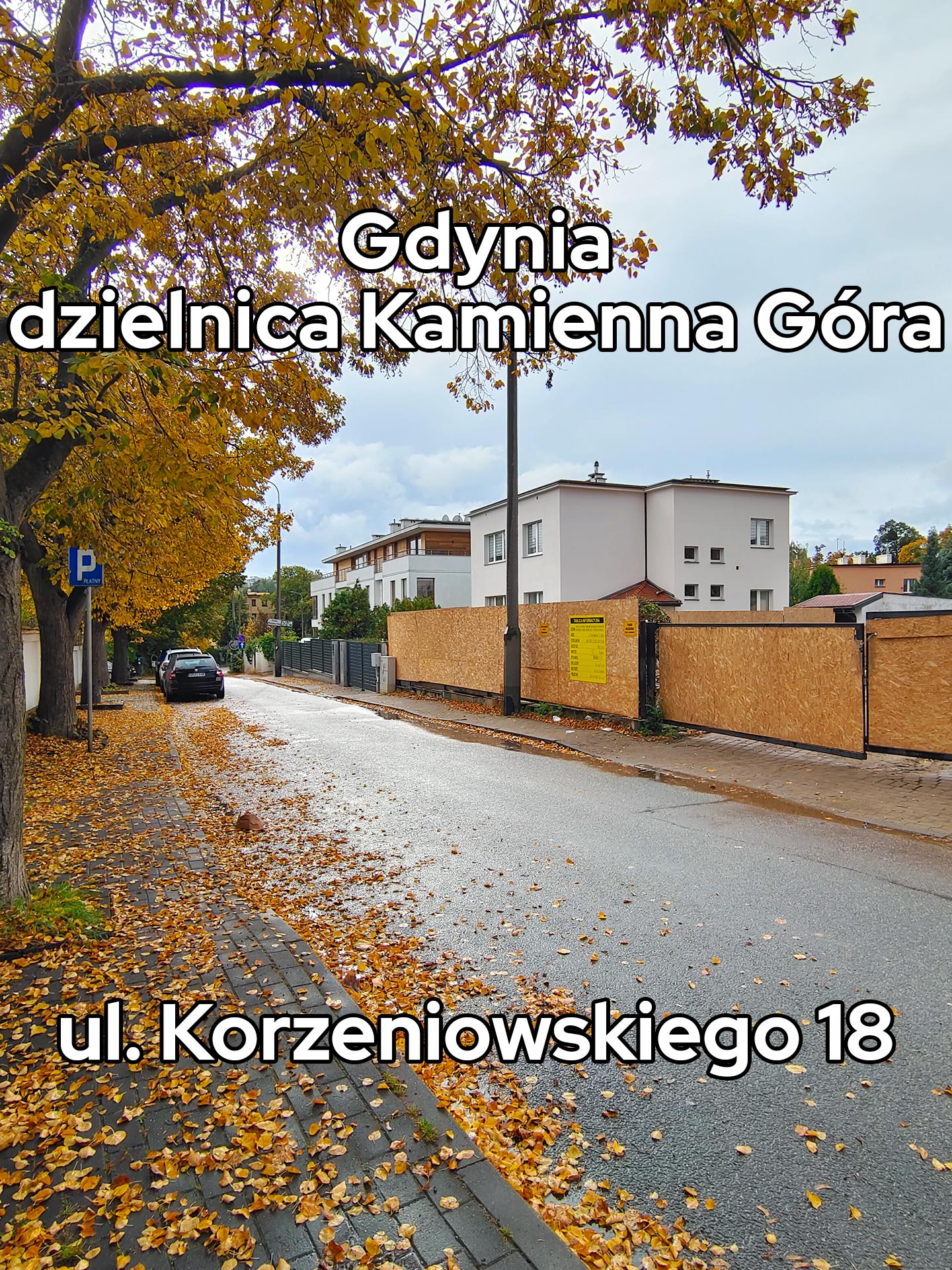 Gdynia nieruchomości, Kamienna Góra, Korzeniowskiego 18, dom.