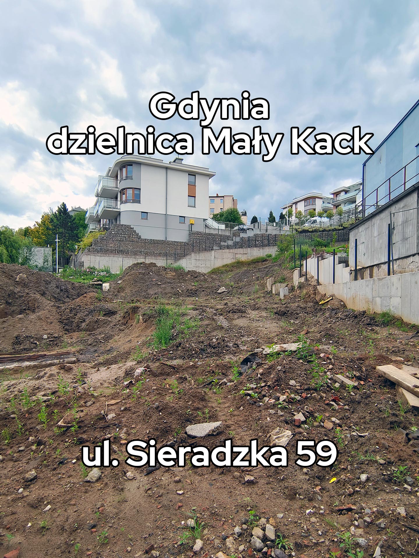 Gdynia nieruchomości, Mały Kack, Sieradzka 59, nowe mieszkania.