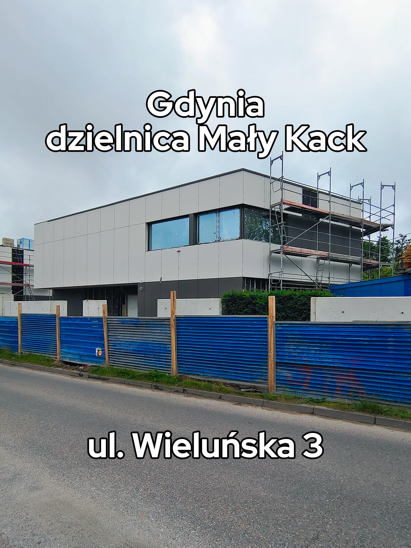 Gdynia nieruchomości, Mały Kack, Wieluńska 3. dom.