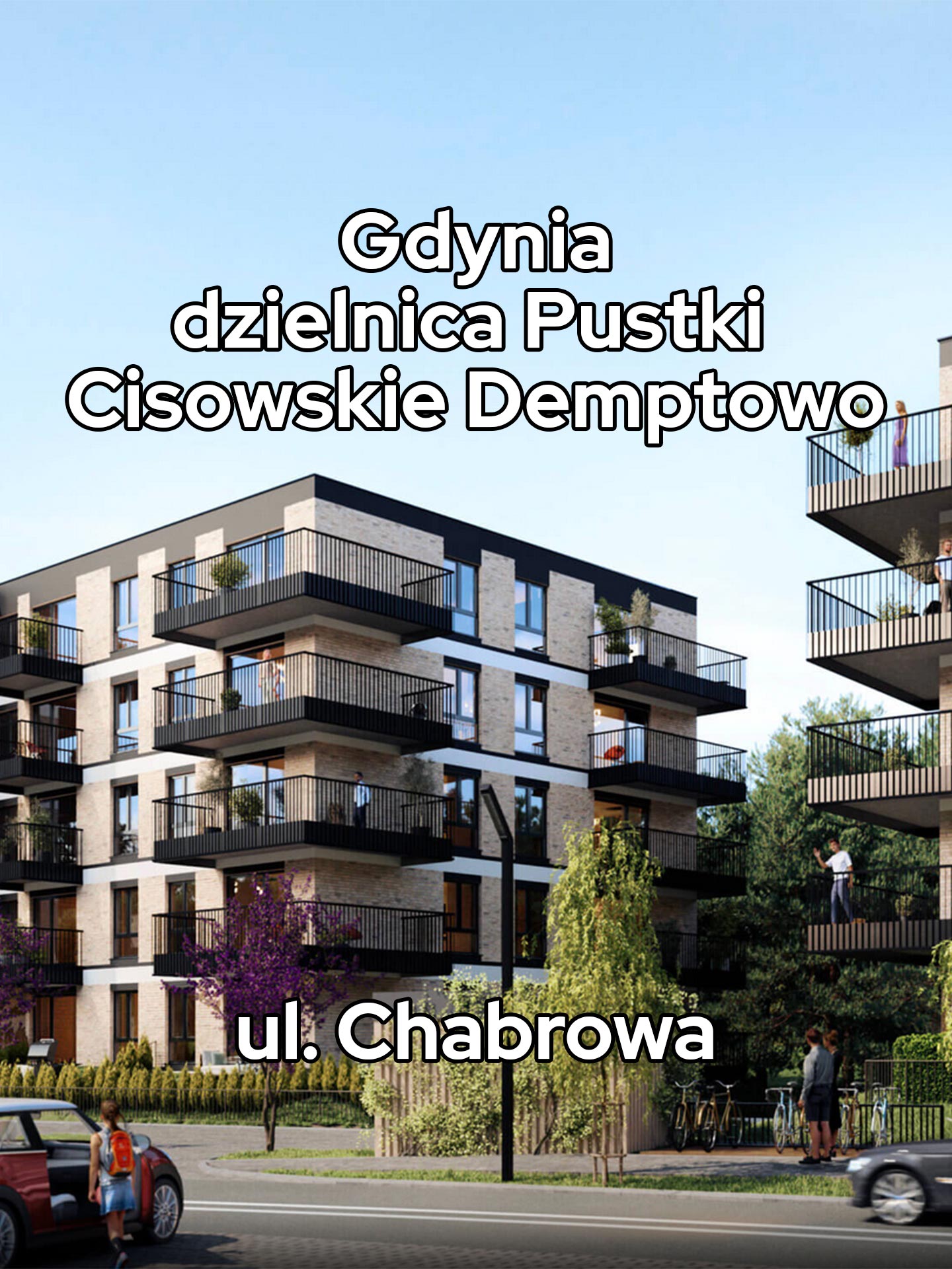 Gdynia nieruchomości, Pustki Cisowskie Demptowo, Chabrowa. nowe mieszkania.