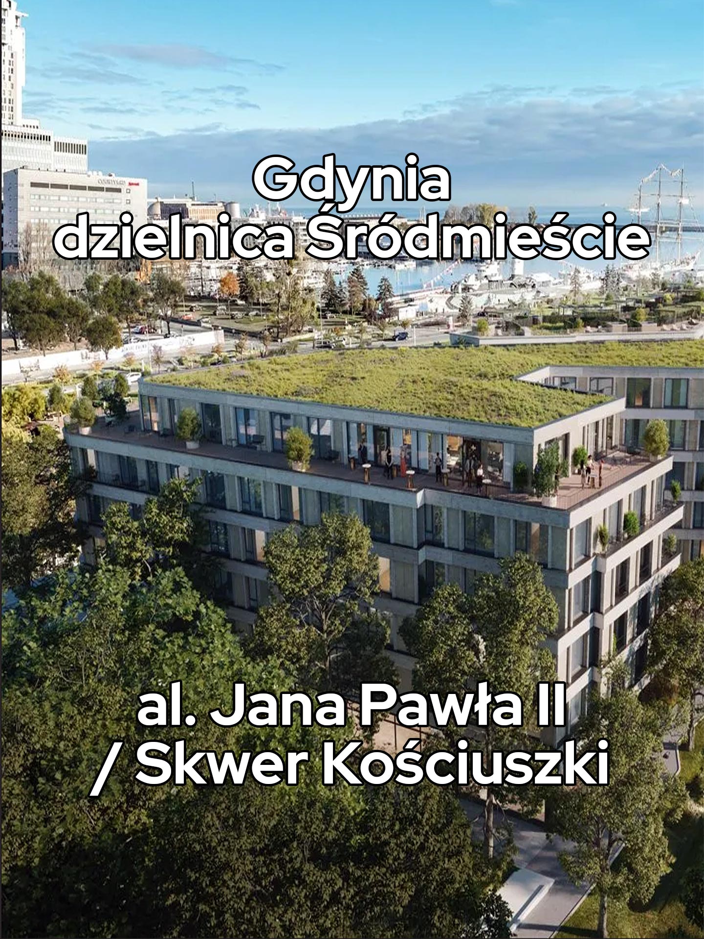 Gdynia nieruchomości, Śródmieście, centrum. nowe mieszkania. Waterhall