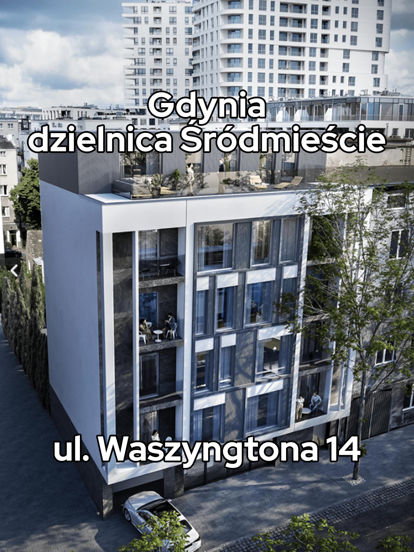 Gdynia nieruchomości, Śródmieście, centrum, Waszyngtona 14, nowe mieszkania.