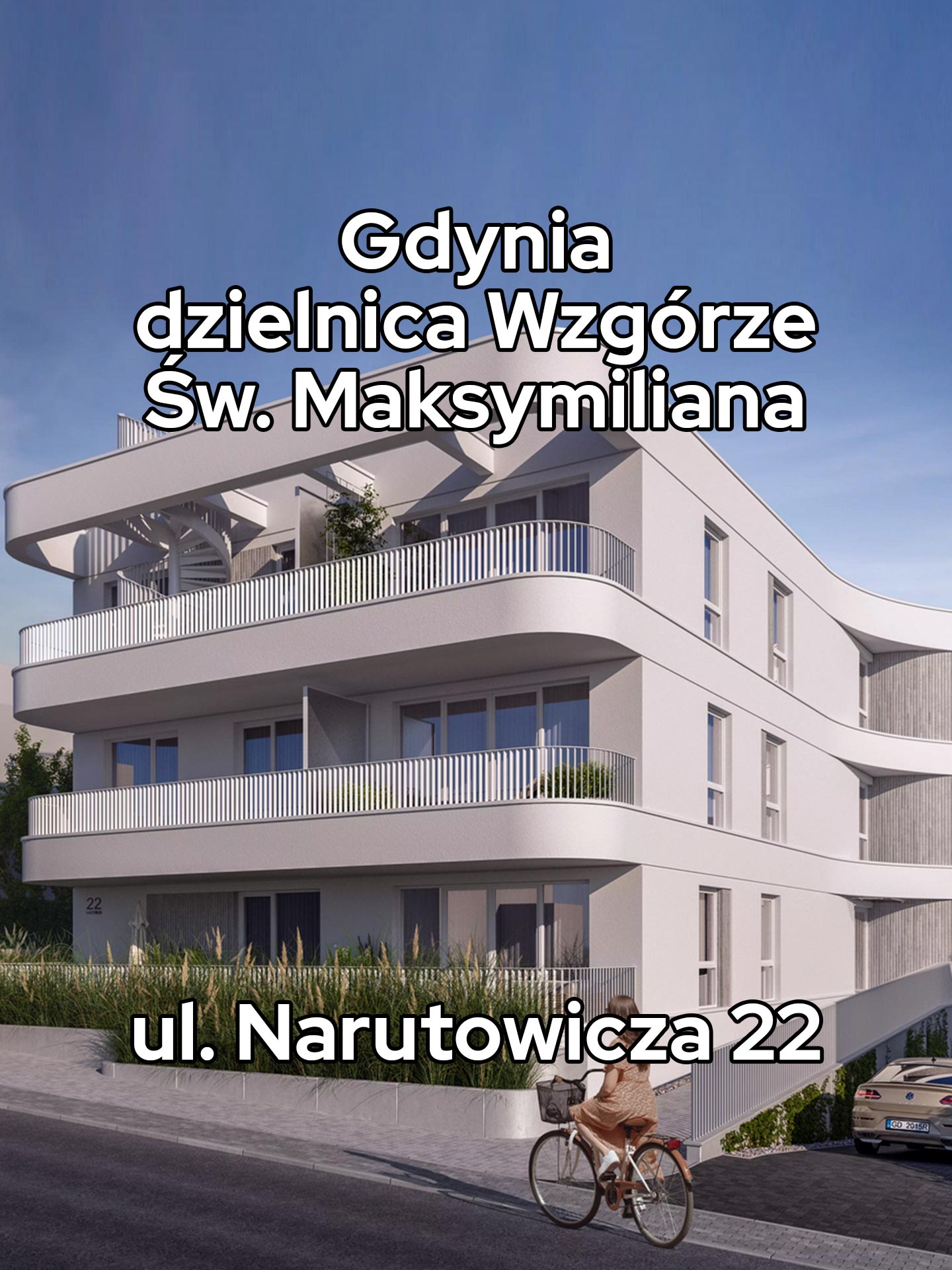 Gdynia nieruchomości, Wzgórze Św. Maksymiliana, Narutowicza 22, nowe mieszkania.